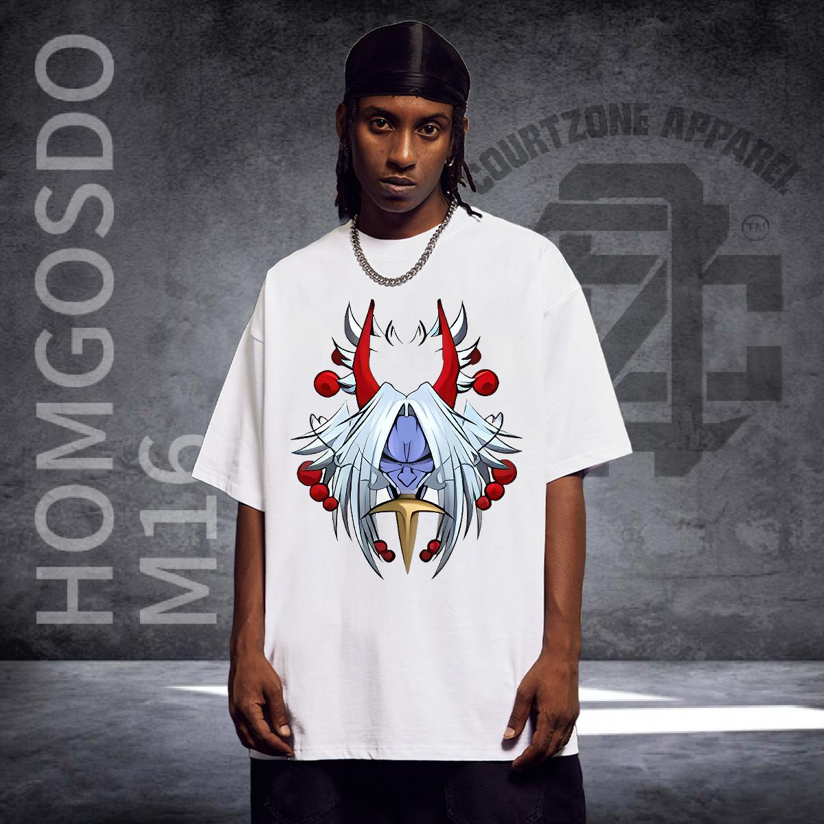 2024 Summer T-Shirts for Men Cartoon Print Home Outdoor Tshirts Short Sleeve Cotton O-Neck Wholesale