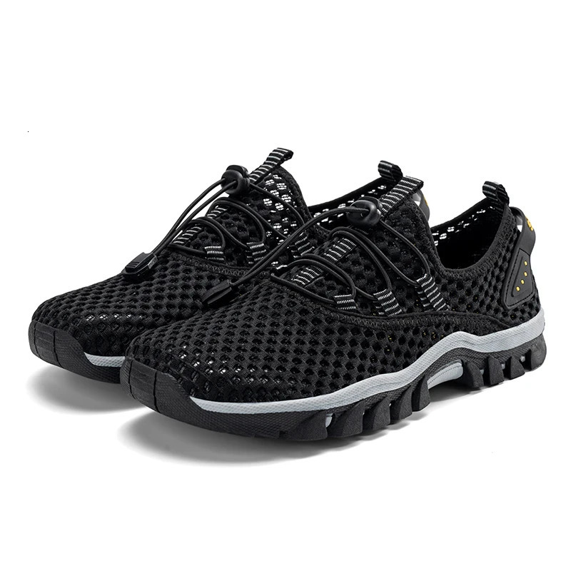 Summer Outdoor Anti slip Hiking Shoes Mens Breathable Beach Shoes Training Sports Shoes Caminhadas Hiking Shoes 240606