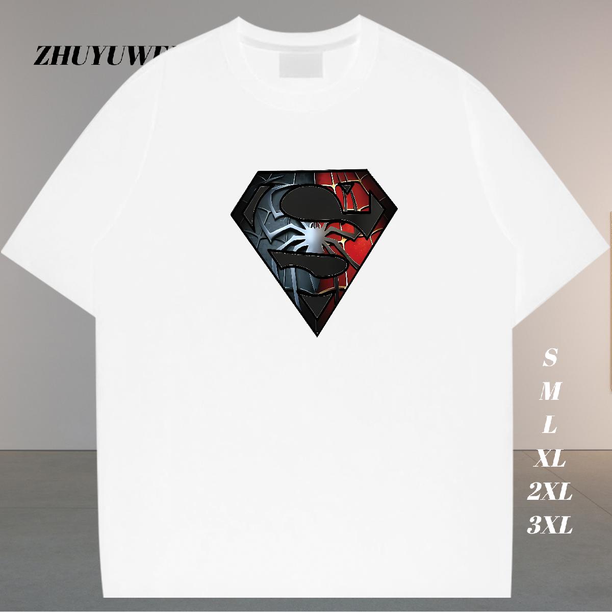 Designer Mens T Shirts Sport O-Neck Short Sleeve Cotton Men Tshirts Brand Cartoon Printing S-3XL Clothes