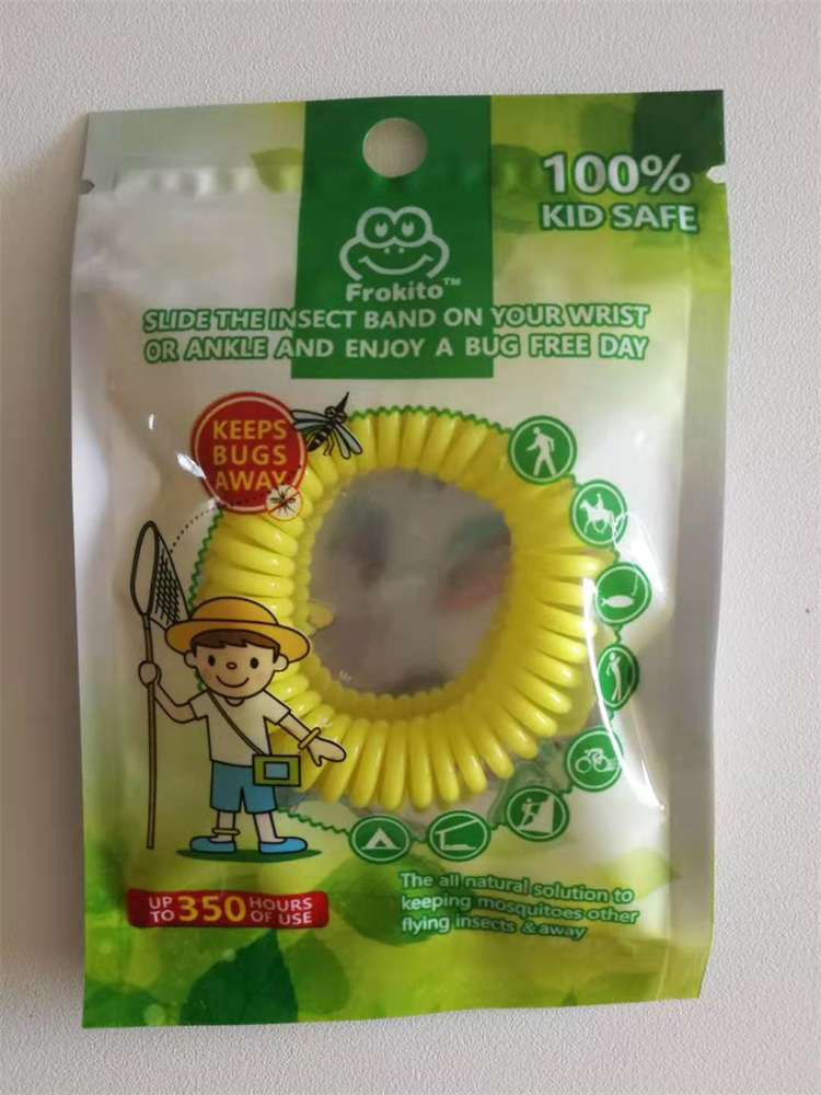Good quality Mosquito Repellent Band Bracelets Anti Mosquito Pure Natural Adults and children Wrist band mixed colors Pest Control LT1006