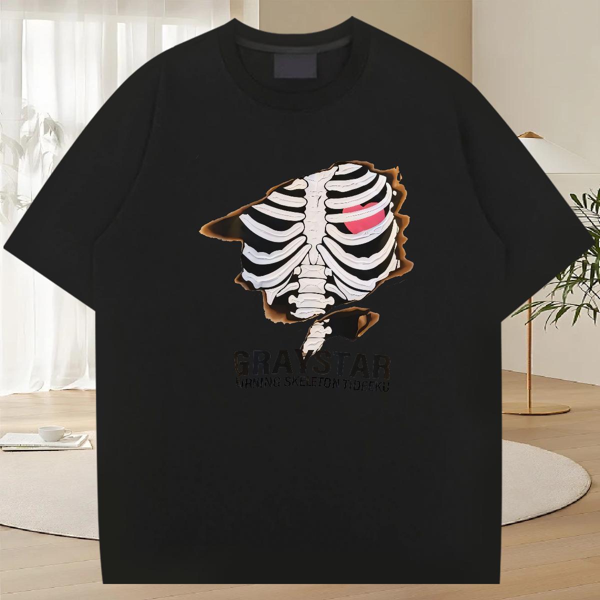 2024 New Mens T Shirts White Plus Size Daily Wear Men Tshirts Cotton Breathable Soft 5A