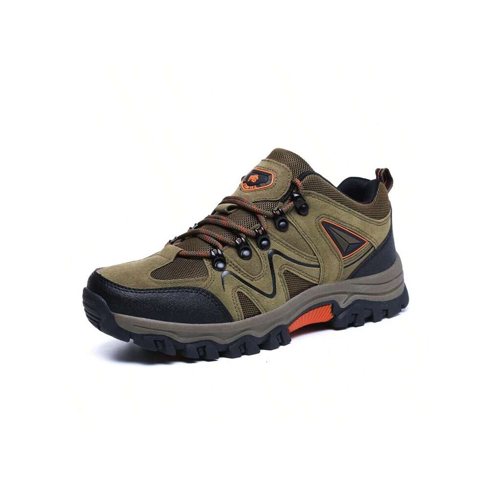 Ddmyoutdoor Men S Thick Soled Lace Up Wear Resistant Outdoor Shoes Suitable For Climbing Hunting Hiking