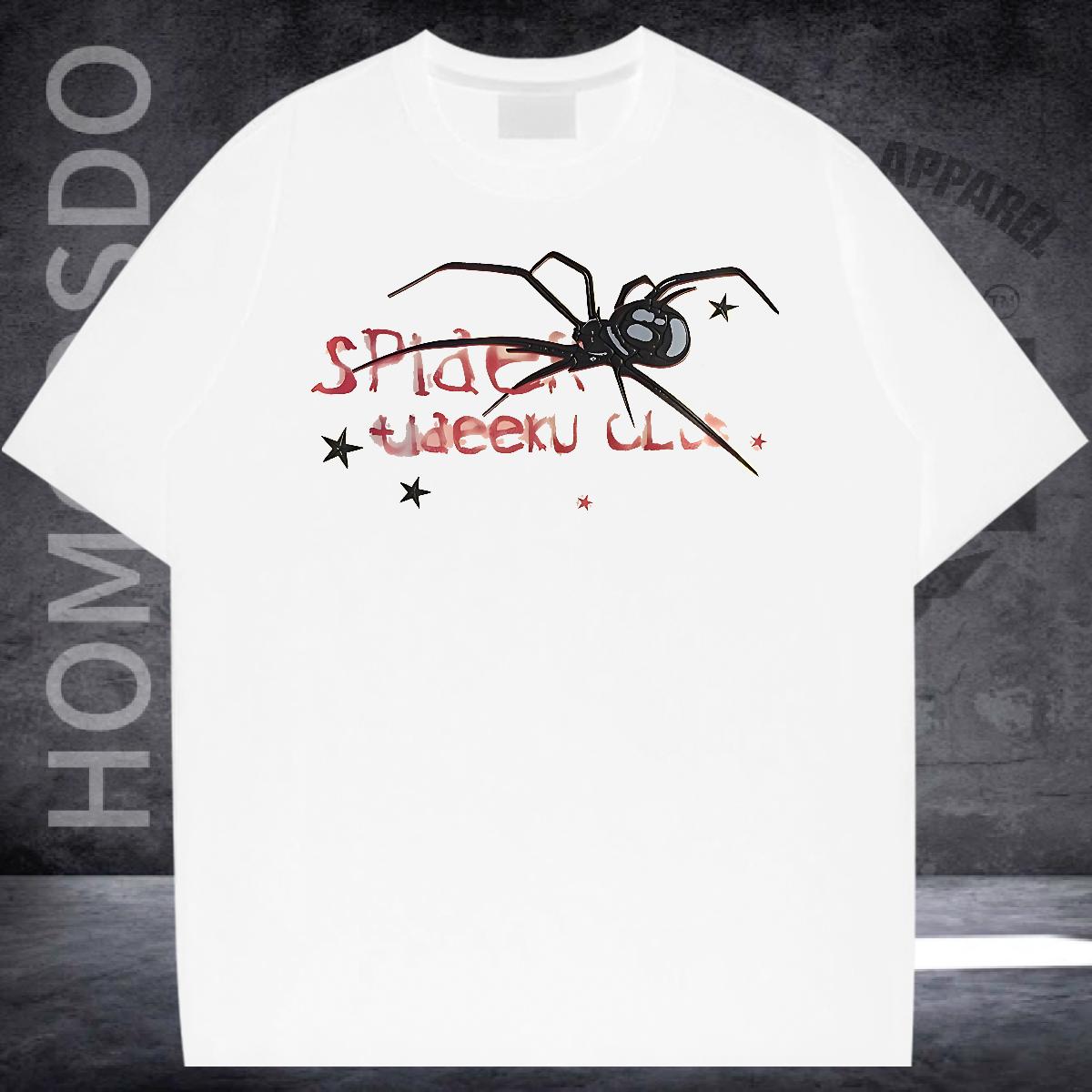 Wholesale Men T Shirts Home Outdoor Breathable Crew Neck Cotton Men Clothes T-Shirt 2024 Designer Skull Tees