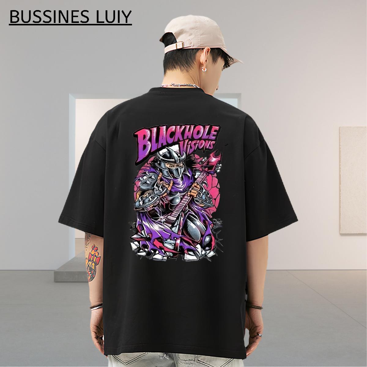 Fashion Designer Mens T Shirts Cotton O Neck Short Sleeves Outdoor Mens Tshirts Custom Anime Popular Wear