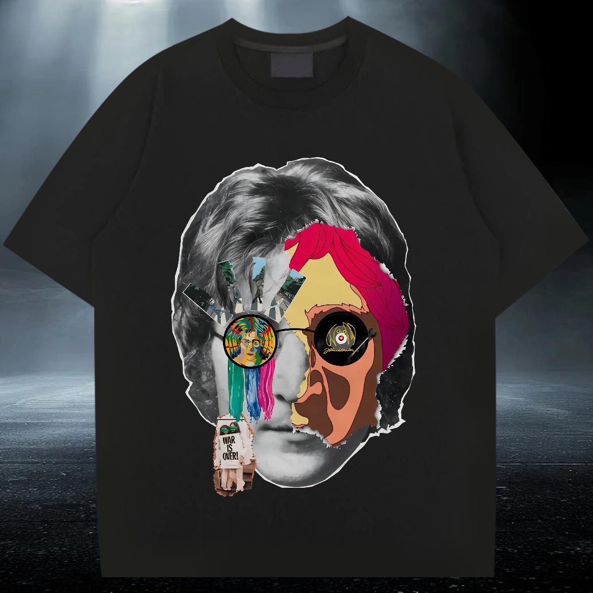 New T shirt Customized Print Tshirts High Street Hip Hop Breathable Short Sleeve Soft Clothings