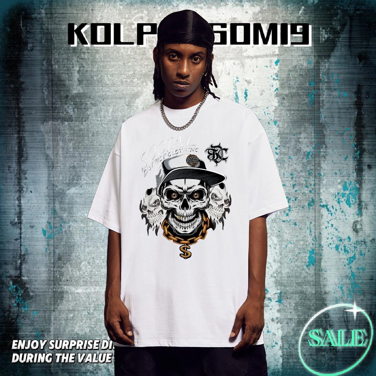 DIY T Shirt For Man Custom Printing Daily Outfit Men Clothes T-Shirt Cotton Breathable Soft Brand