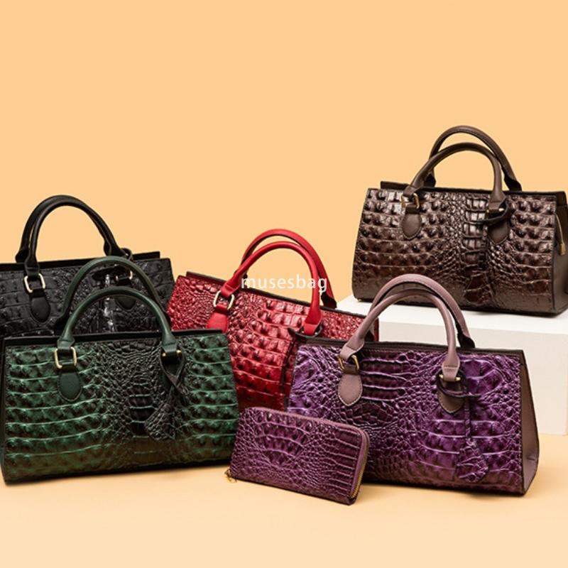 High quality women's PU fashionable retro shoulder bag practical classic versatile mother and child bag large capacity multifunctional tote bag