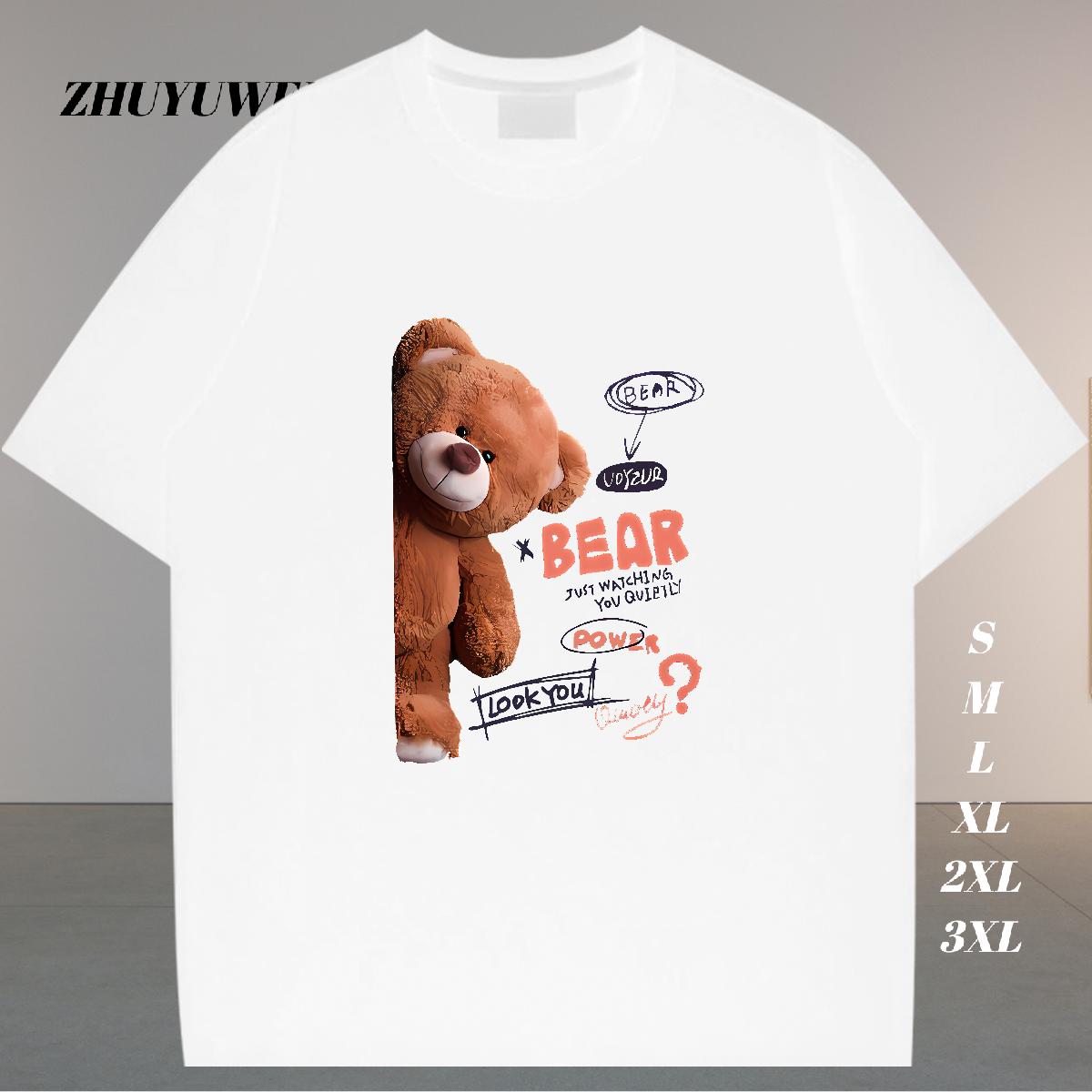 Wholesale T-Shirts for Men Outdoor Cotton Breathable Short Sleeve Men Tops Tees Stylist Customized Tee Shirt