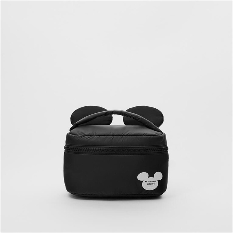 High quality waterproof down material makeup bag niche design internet celebrity toiletries bag travel storage bag portable carry on bag bucket bag