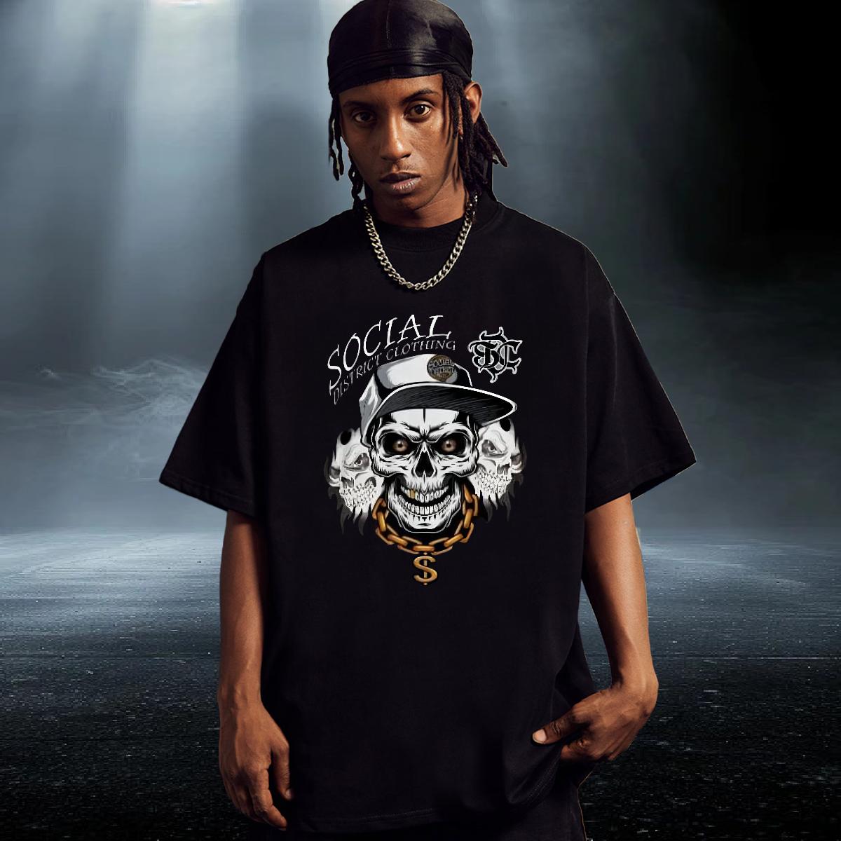 2024 DIY T shirt Oversized Sport Men Tshirts Short sleeve Cotton Soft Loose Fit