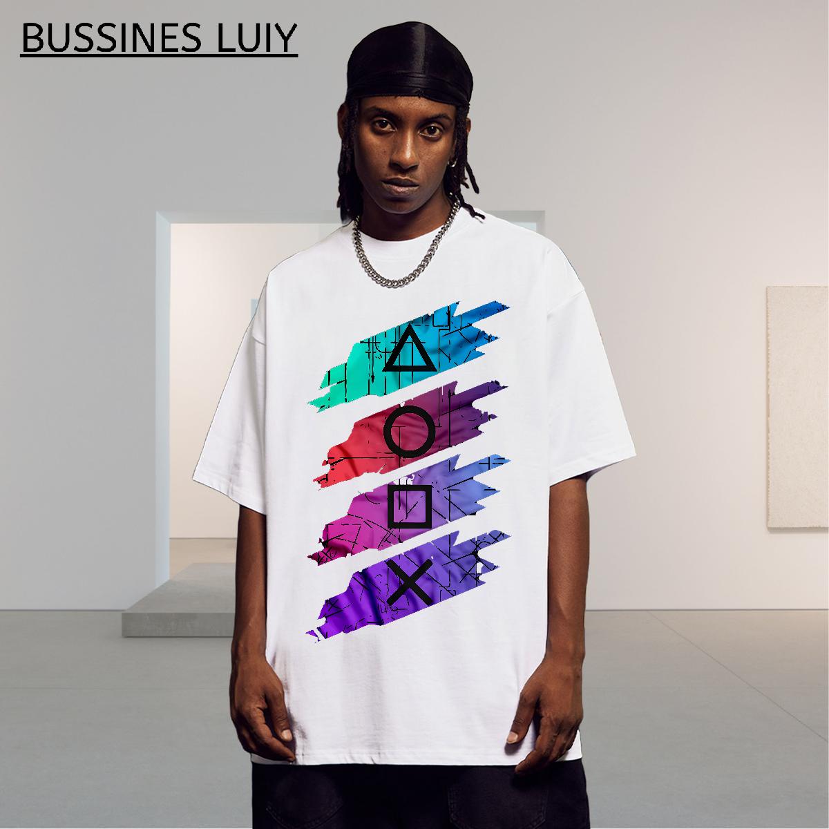 2024 Designer T-Shirts Oversized S-3XL Hip Hop Street Men Tees Breathable Short Sleeve Comfortable