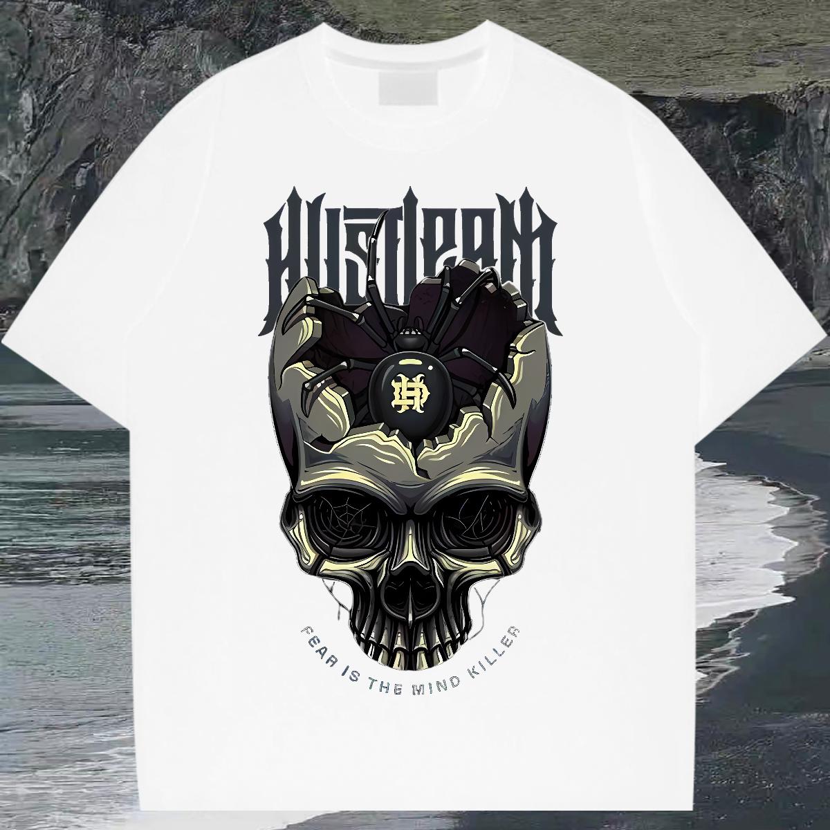 Popular Men Clothes T-Shirt Cotton Breathable Soft High Street Hip Hop T shirt Cartoon Printing S-3XL 2024 Designer Clothings