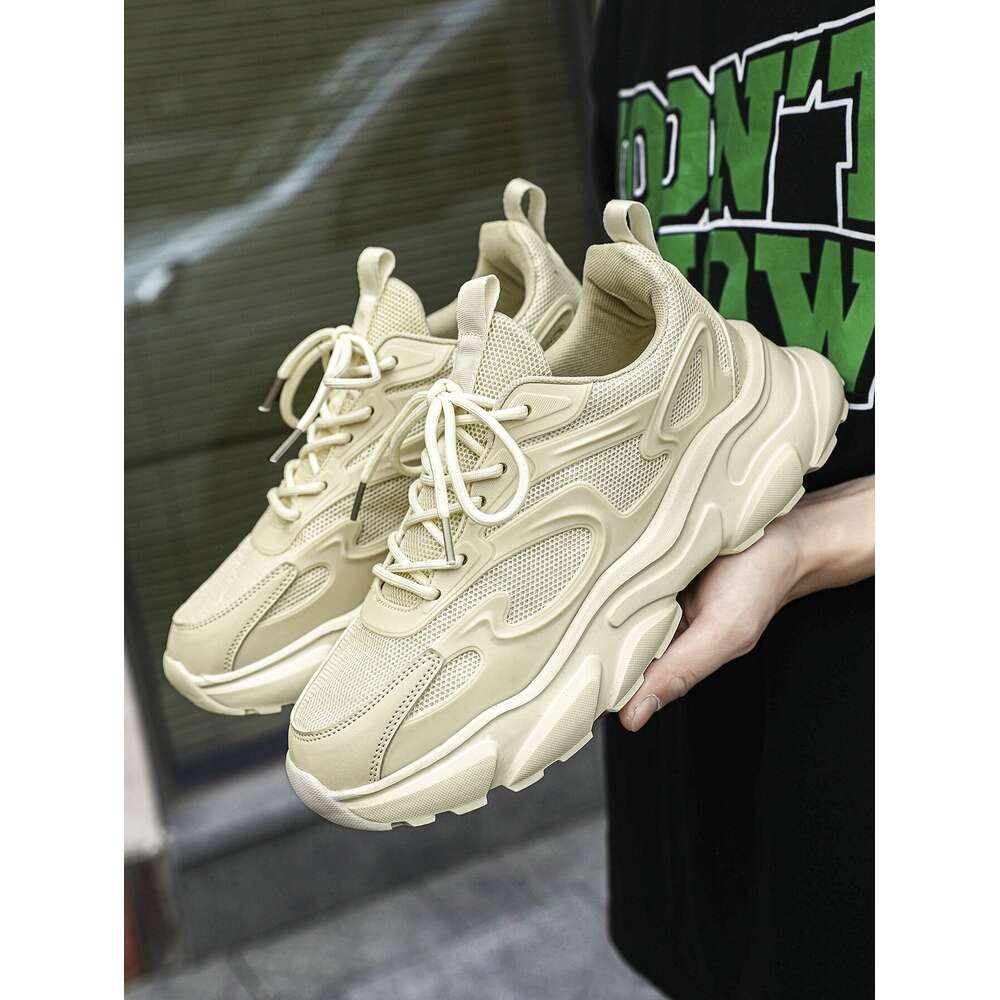 Pre Men S Tied Minimalist Style Breathable Mesh Sneakers Outdoor Sports And Daily Wear With Thick Soles Ddmysaturn