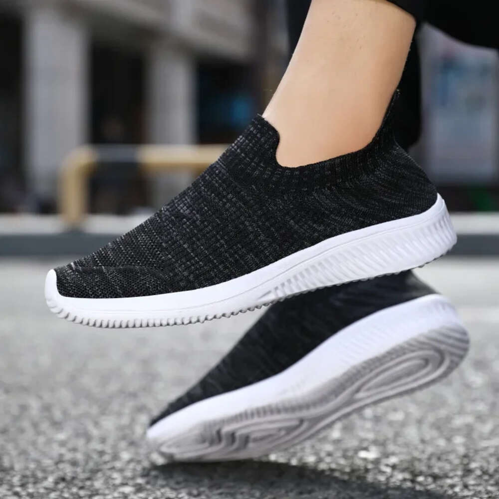 Men Walking Mesh S Sock Comfort Casual Sneakers Lightweight Comfy Breathable Pull On Daily Shoes Ddmysaturn