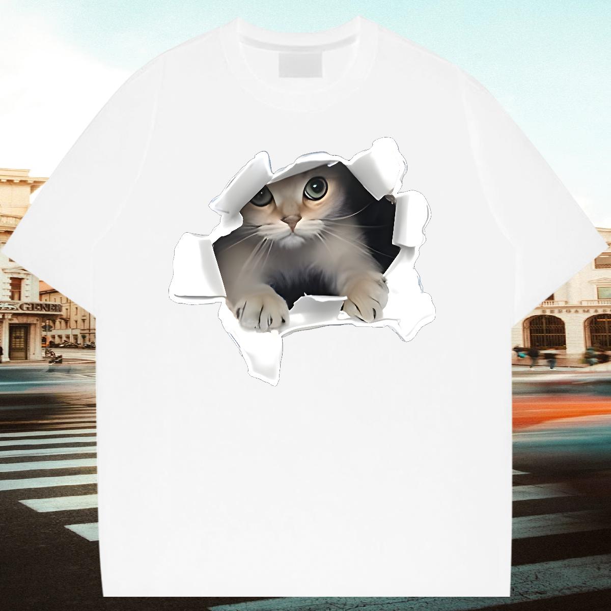 Wholesale Men T Shirts DIY Anime Casual Tshirts Cotton Breathable Soft High Quality