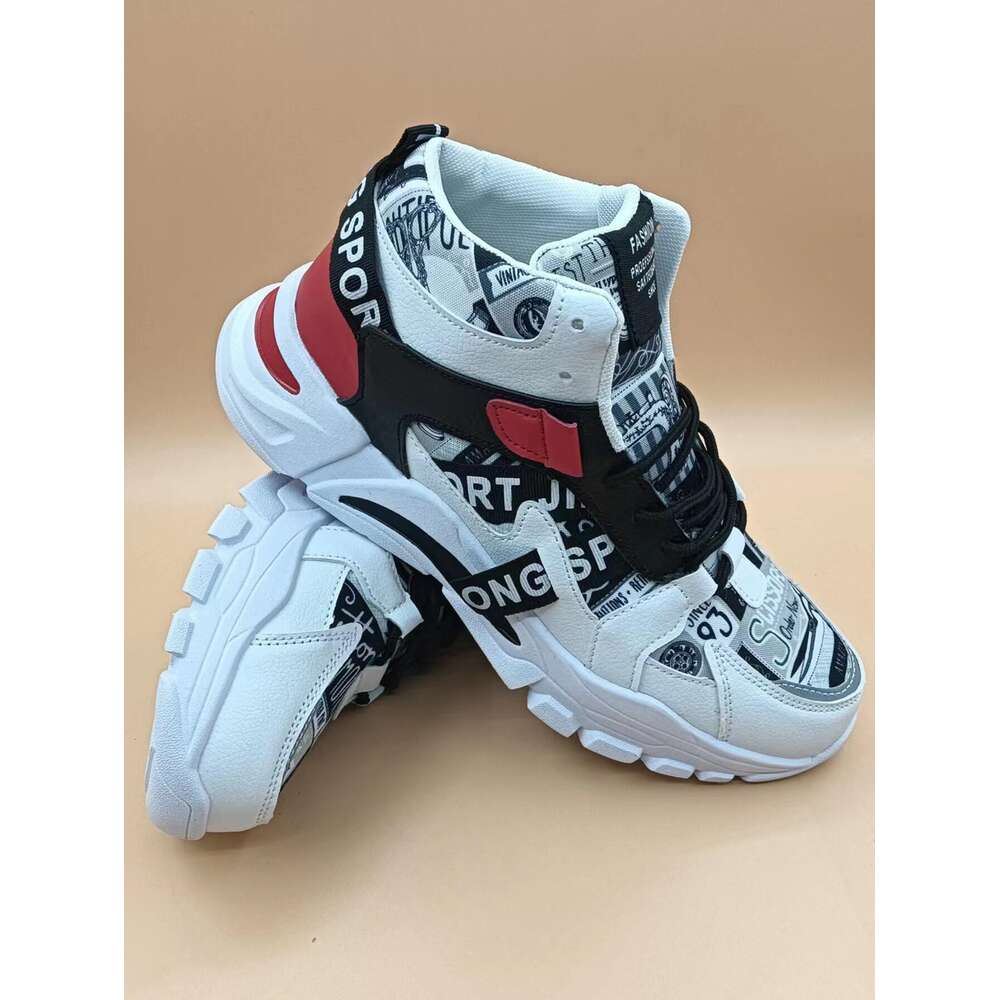 Slip Resistant And Wear Casual Sports Shoes Trendy Chunky Sneakers Men S OUTDOOR