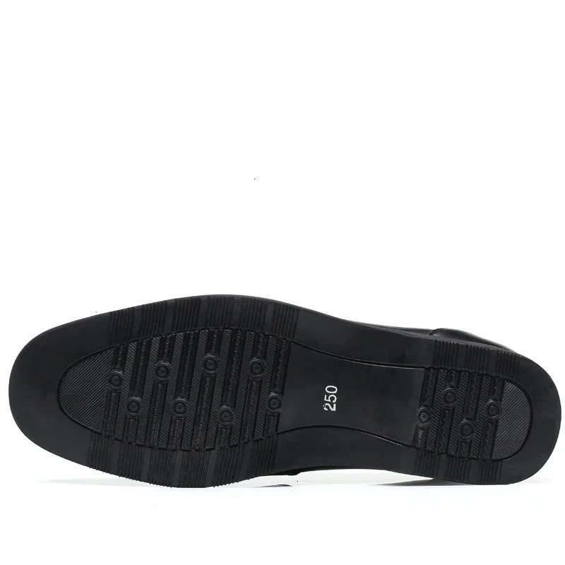 Mens leather shoes high-quality formal shoes mens oversized dress shoes black Oxford shoes mens Zapatos De Hombre 240606