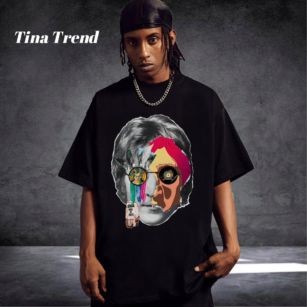 Unisex Tshirt for Man Woman 180g Cotton Street T Shirt For Man Oversized 2024 New Polos