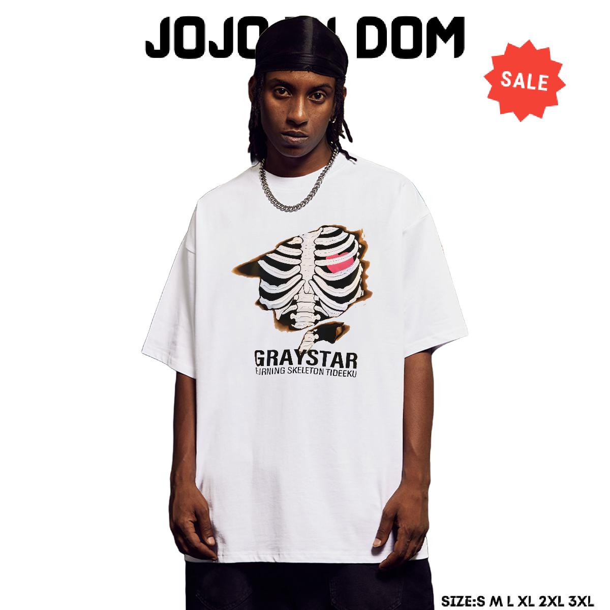 New Men T Shirts Anime Hip Hop Mens Tshirts Short Sleeve Cotton O-Neck Designer