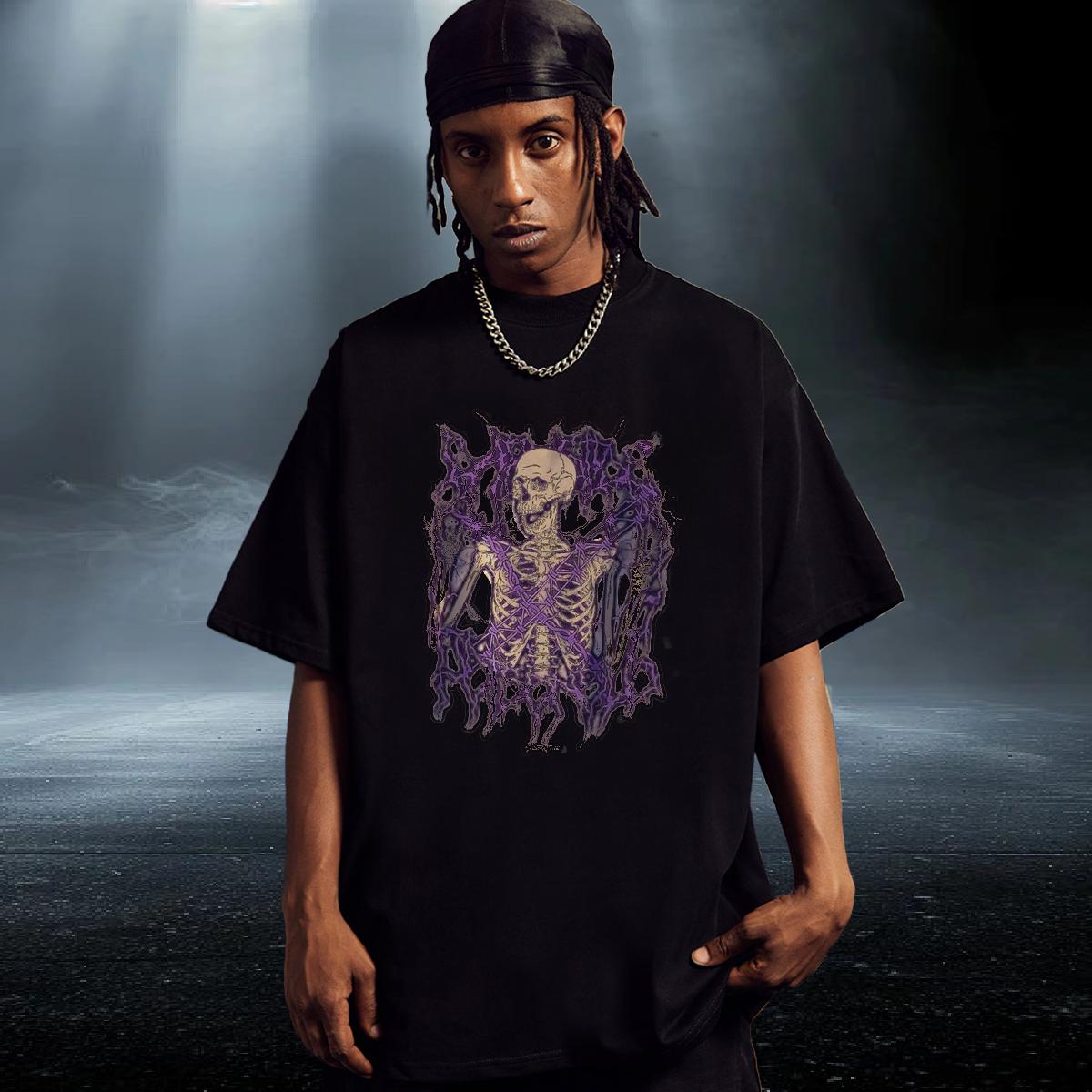 Designer Fashion T Shirt For Man 180g Cotton Summer Casual Men Tops Tees Oversized S-3XL Classic Clothes