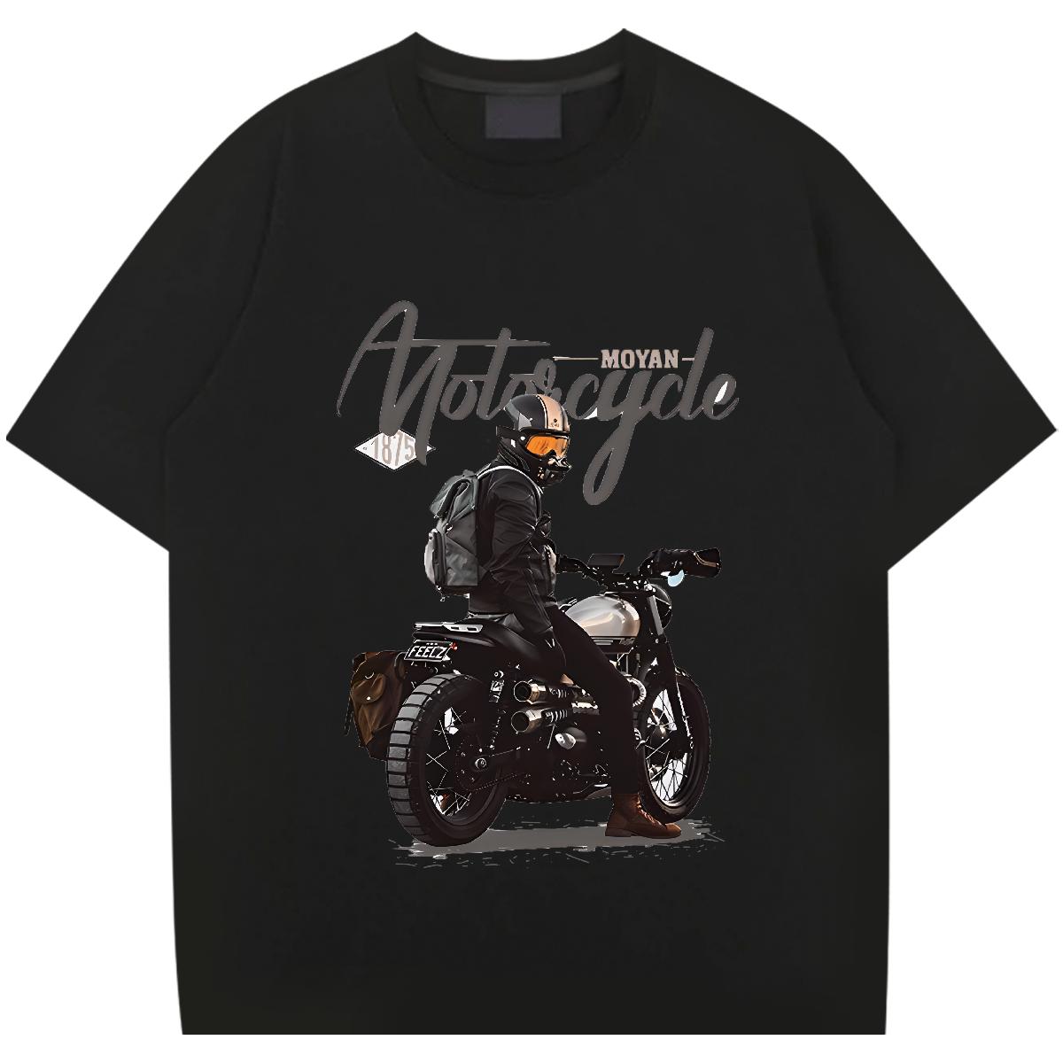 Designer T Shirt For Man Crew Neck Cotton Street Wear Men Clothes T-Shirt Black Oversized Comfortable Tops