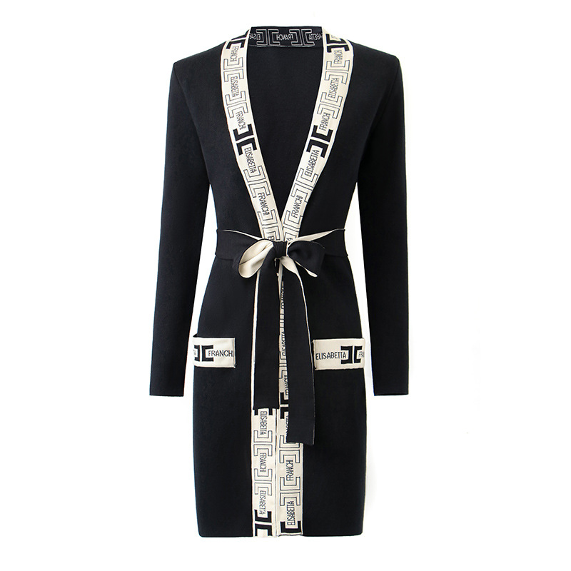 516 2024 Runway Summer Brand Same Style Sweater Long Sleeve V Neck Cardigan Fashion Clothes High Quality Womens