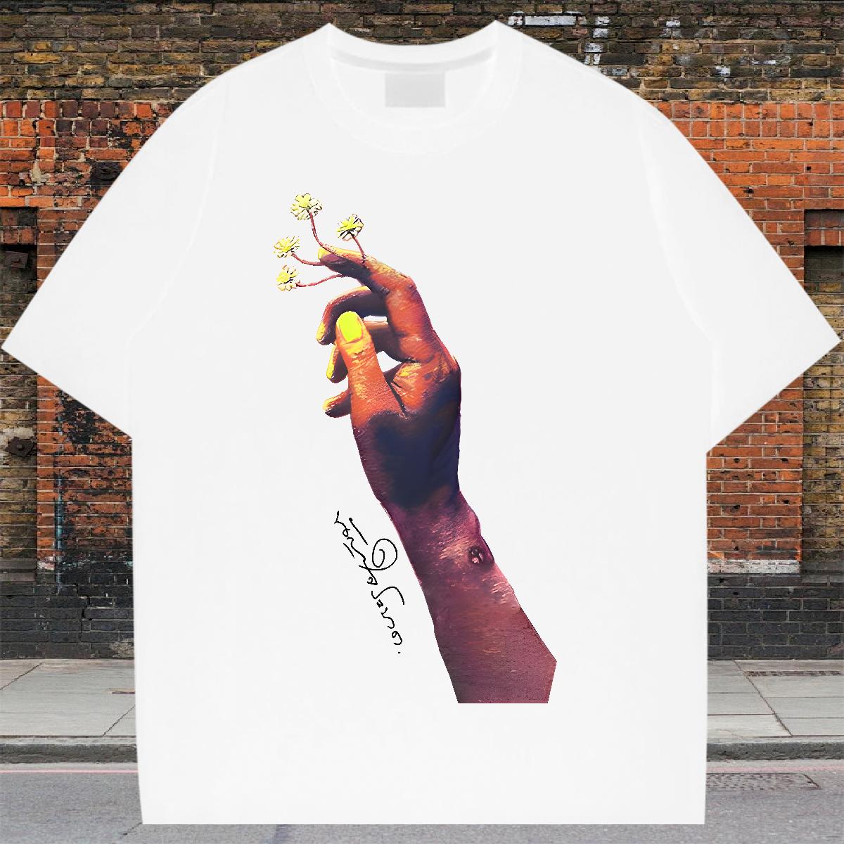 Designer T-Shirts for Men Daily Wear Short sleeve Cotton Soft Couples T Shirts 2024 New Cartoon Printing S-3XL Tee Shirt