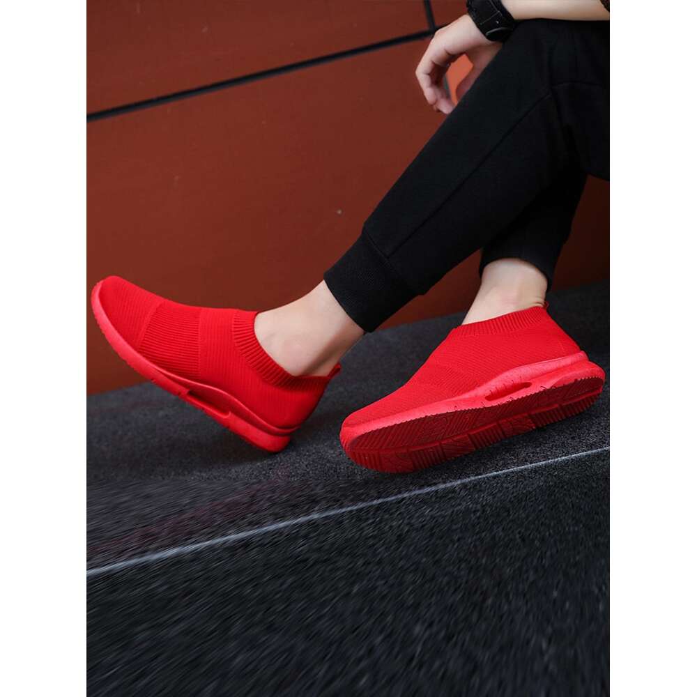 Slip On Mens Loafers Casual Sneakers Lightweight Male Flats Work Gym Shoes Footwear Chaussure Homme Ddmysaturn