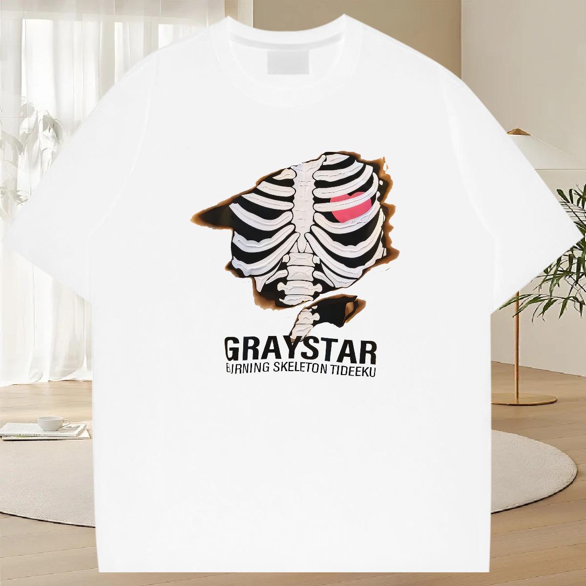2024 New Mens T Shirts White Plus Size Daily Wear Men Tshirts Cotton Breathable Soft 5A