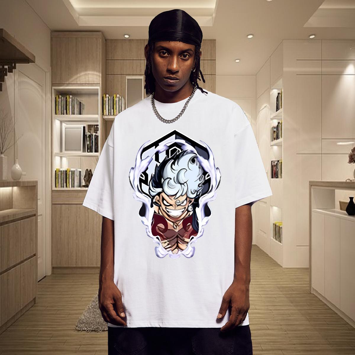 High Quality Men Tees Short Sleeve Cotton O-Neck Hip Hop Street T Shirt For Man Anime Stylist Clothings