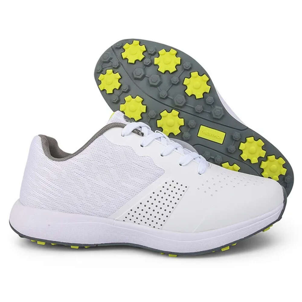 Ddmysports Big Size Waterproof Professional Shoes Men Spikeless Golf Sneakers Male Outdoor Anti Slip Walking Footwears OUTDOOR