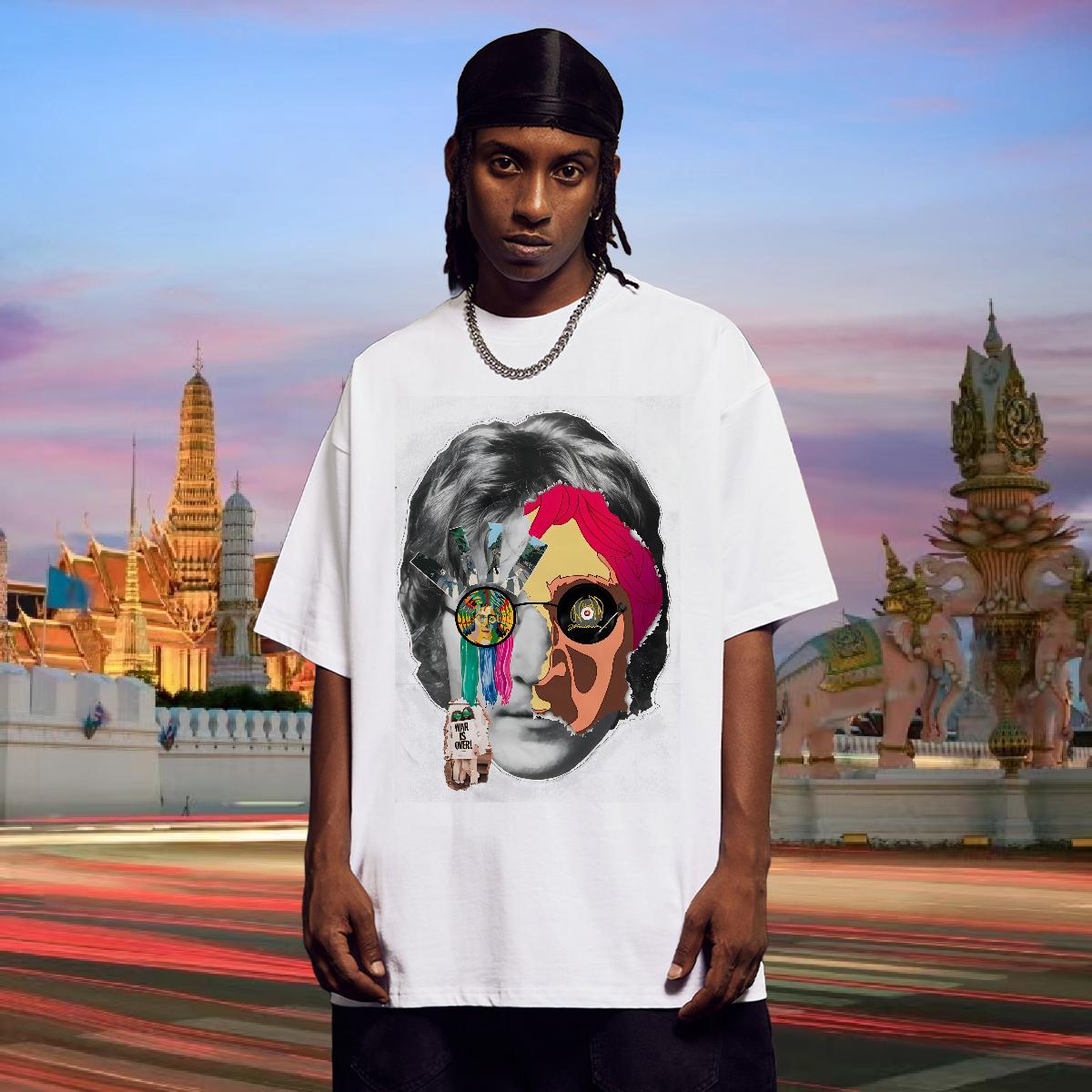 Unisex Men Clothes T-Shirt Breathable Crew Neck Home Outdoor Mens T Shirts Custom Printed Fashion Designer Top Tees