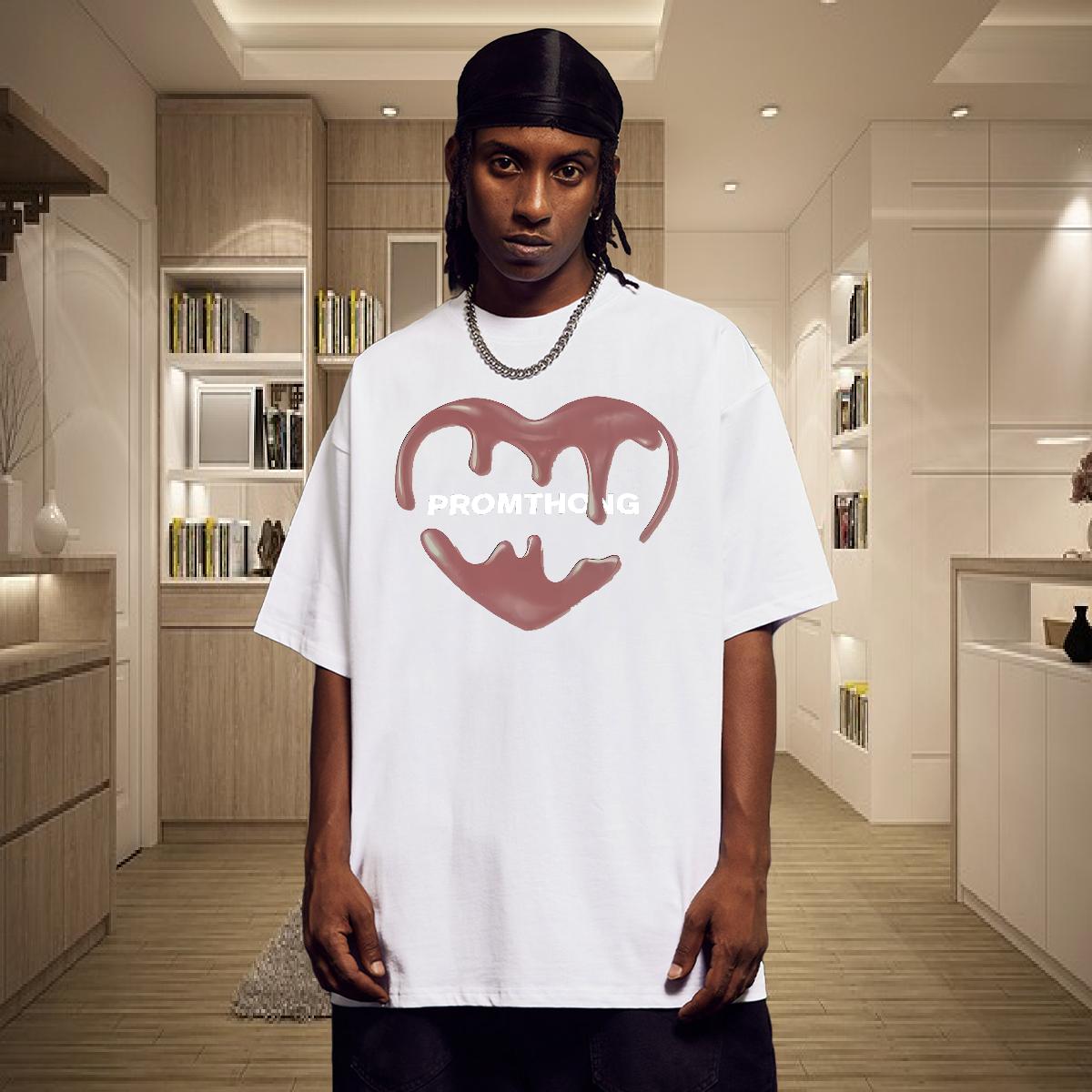 Loose T Shirts Men Casual Daily Wear Breathable Short Sleeve Couples T Shirts Wholesale DIY Printed Clothings