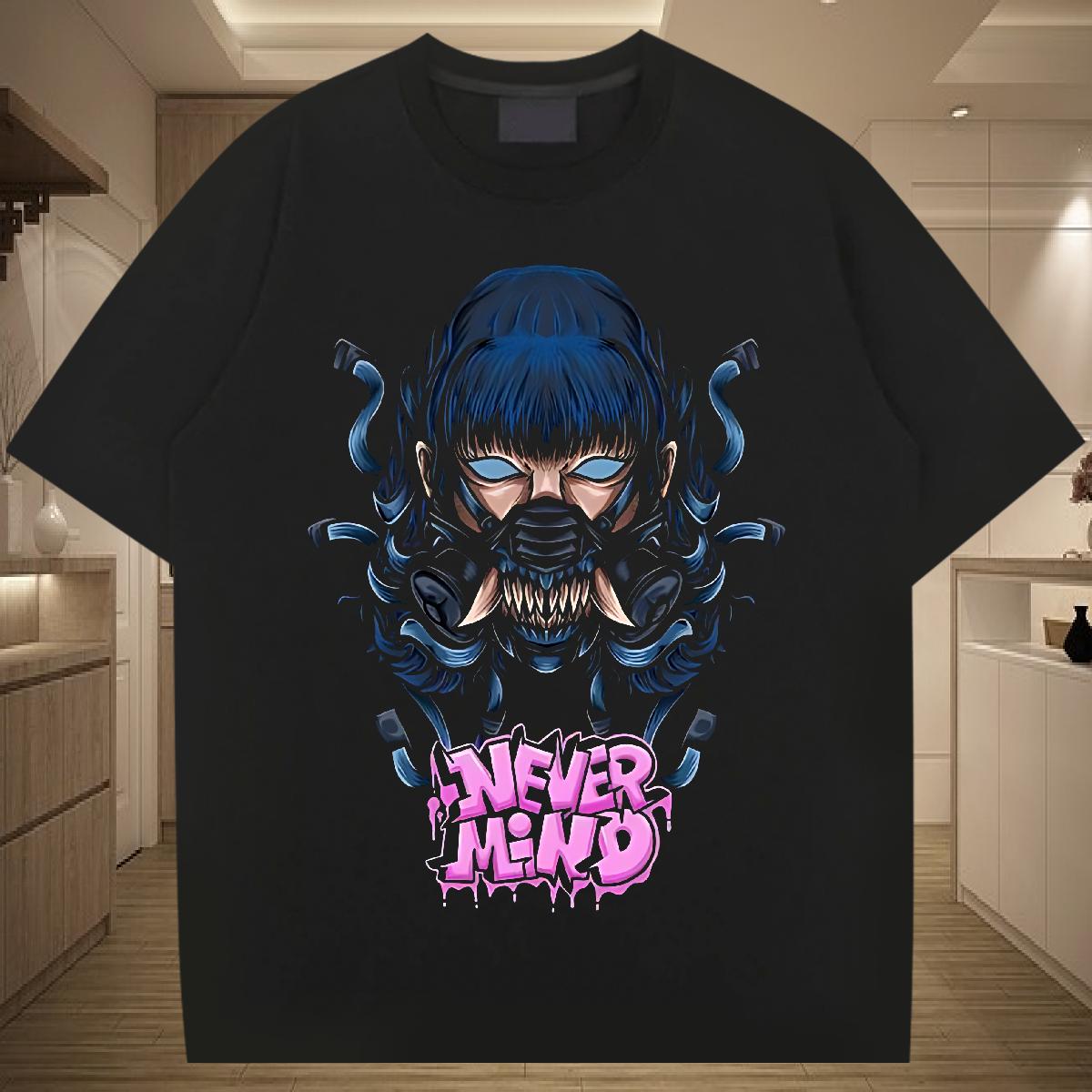 Loose Fit Mens T Shirts Spring Summer 180g Cotton Men Tshirts 2024 DIY Custom Print Oversized Polos