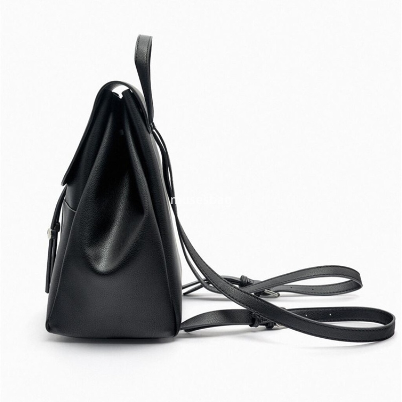 New High Quality Versatile Shoulder Bag Flip Backpack with Academy Style Large Capacity Book Bag Outdoor Travel Bag Unusual Drawstring Backpack