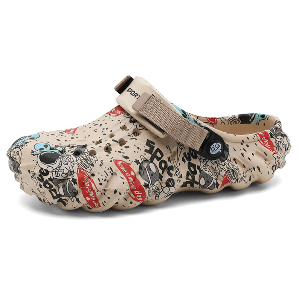Men Slippers Fashion Comfort Beach Sandals Non Slip Garden Chef Summer Casual Shoes Nurse Doctor Shoes Flip Flops Ddmysaturn