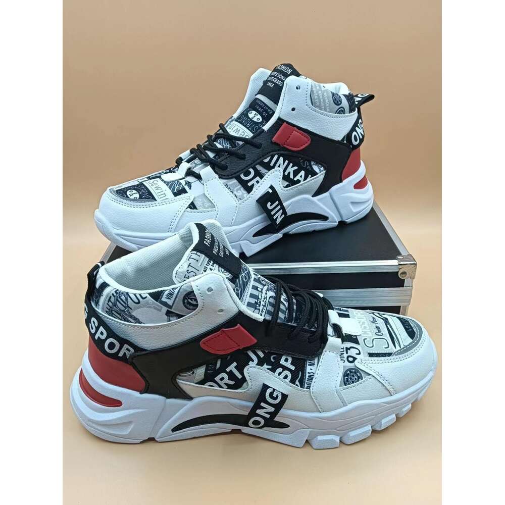 Slip Resistant And Wear Casual Sports Shoes Trendy Chunky Sneakers Men S OUTDOOR