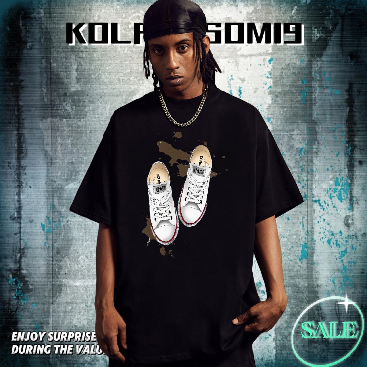 Wholesale T Shirts Men Cartoon Printing S-3XL Tshirt for Man Woman Street Wear Crew Neck Cotton Breathable Designer Tops Tees