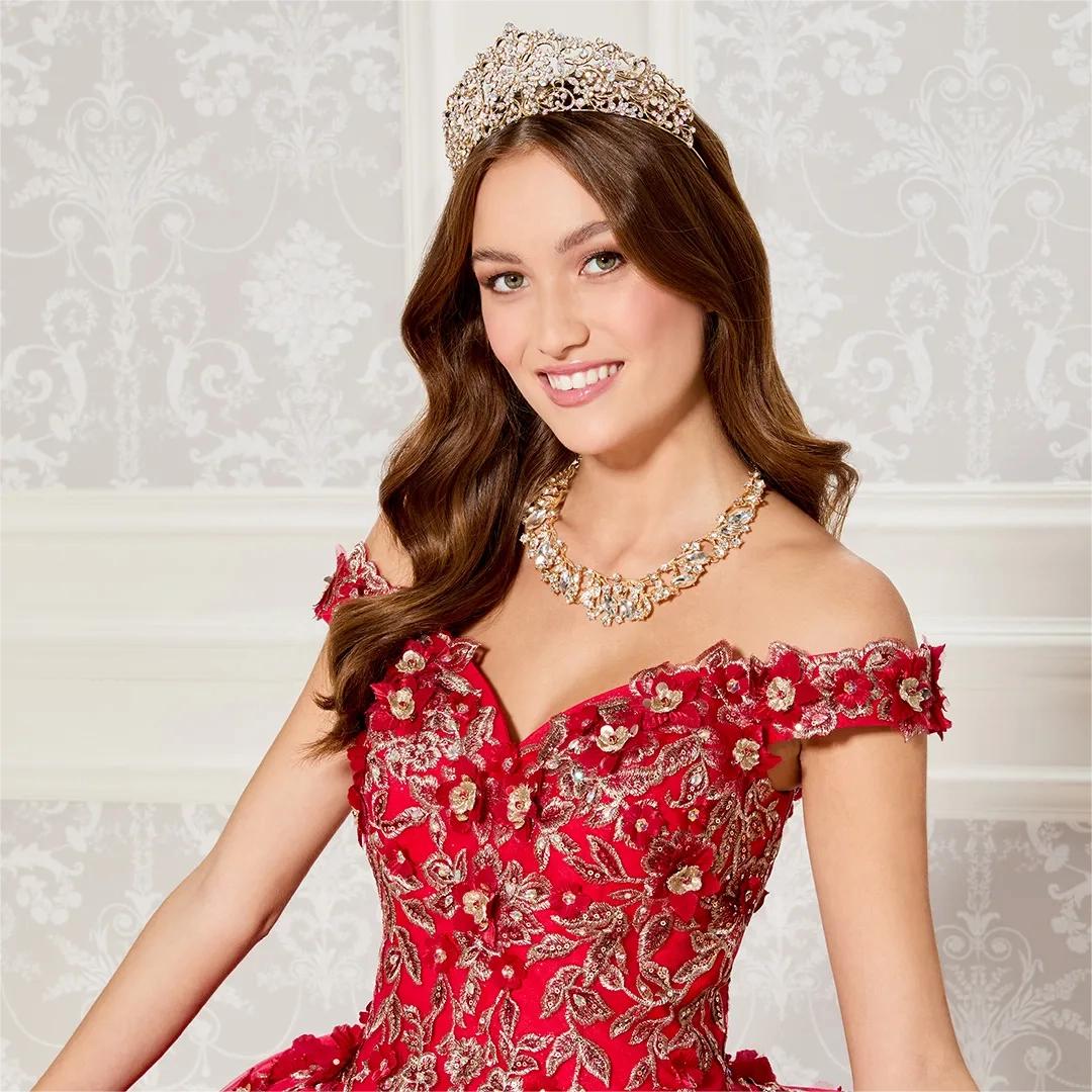 Shining Ball Gown Beaded Quinceanera Dresses With Detachable Long Sleeves Lace Appliqued Prom Gowns Off The Shoulder Necke Sweet 15 Masquerade Dress