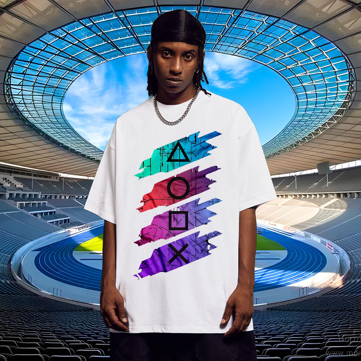 Designer Mens Tshirts Breathable Crew Neck Cotton Anime Printing Street T-Shirts for Men Plus Size Custom Wholesale Top Tees