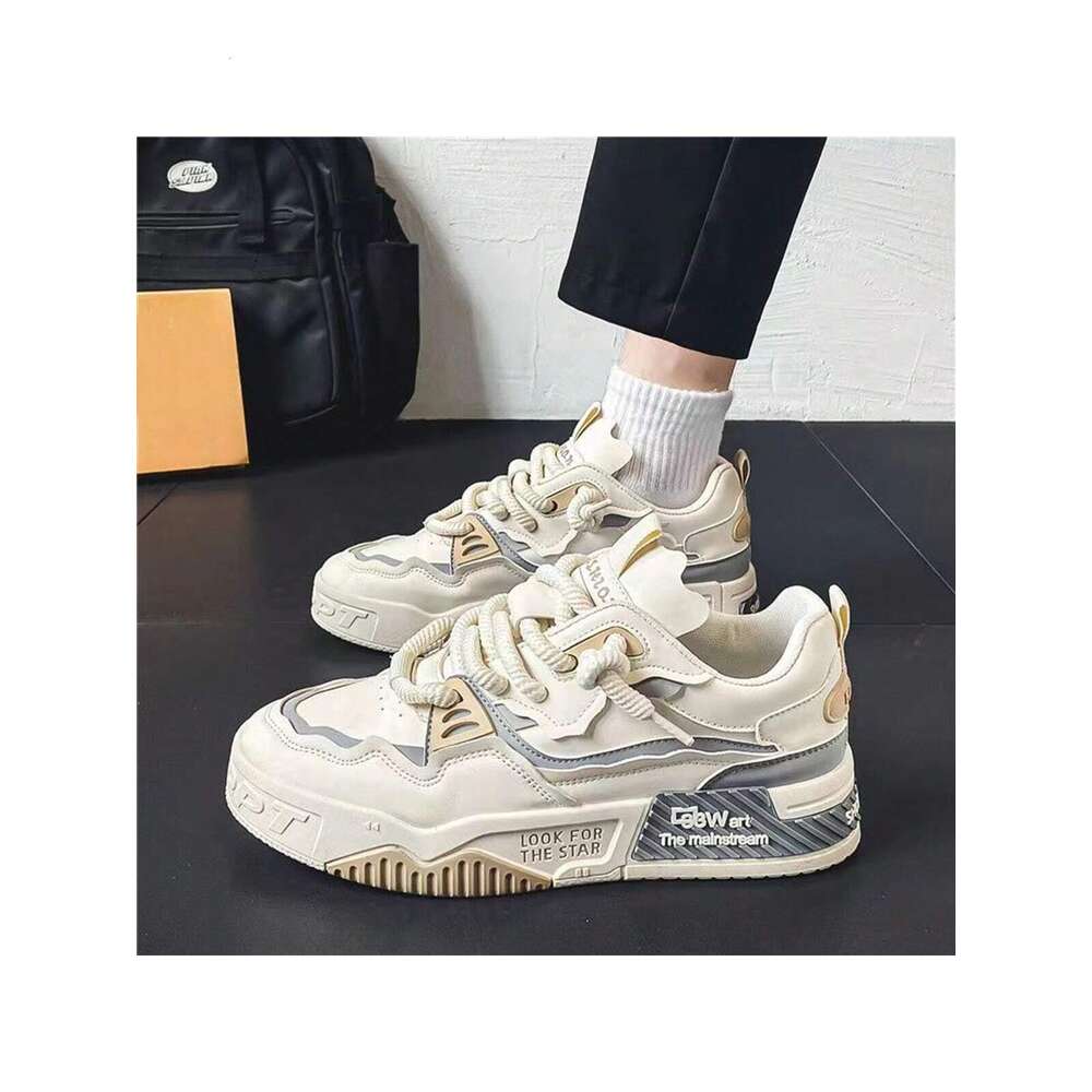 Ddmyoutdoor New Arrival Men S Shoes All Seasons Versatile Low Top Sneakers For Teenagers Casual Height Increasing Anti Slip Sports Shoes