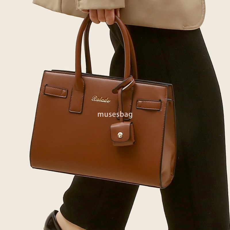 High quality women's PU temperament shoulder bag, trendy and fashionable tote bag classic and versatile two-piece set practical mother and child 