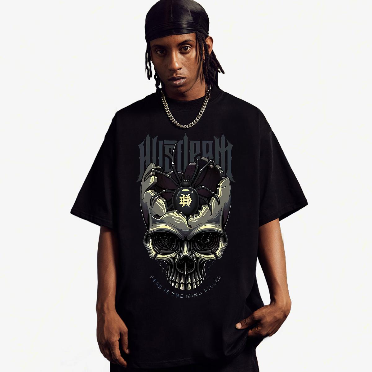 Brand T Shirt For Man DIY Printed Casual Daily Wear Men Tops Tees Cotton Breathable Soft Popular