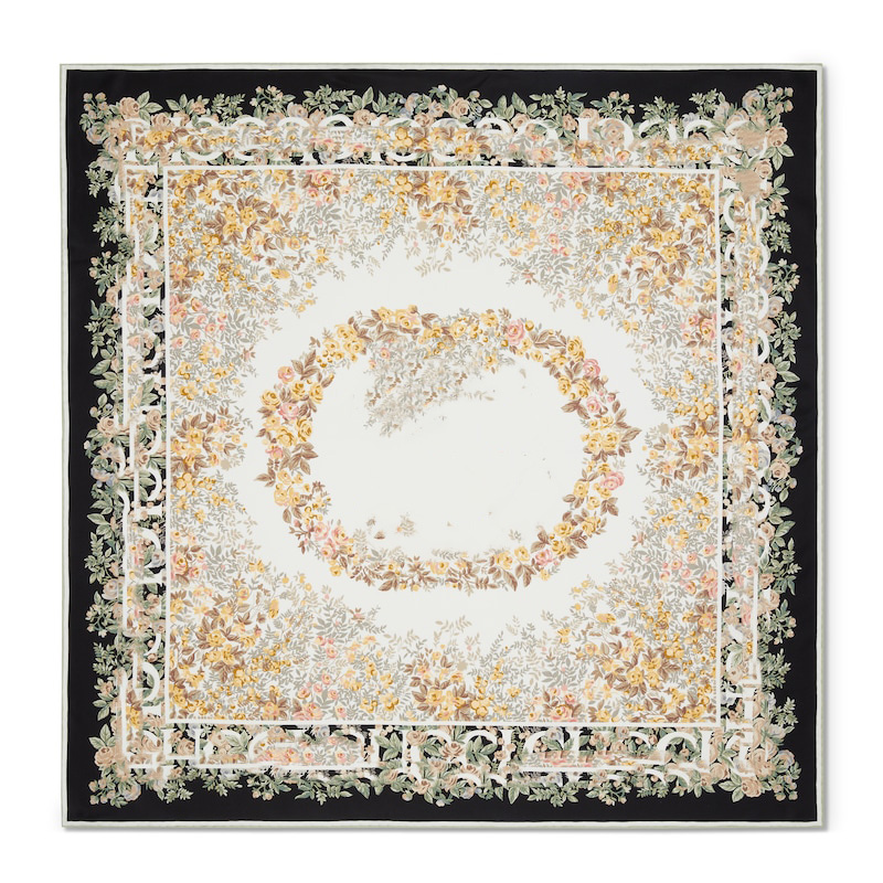 Satin Scarf For Hair G Designer Luxury Brand Kerchief Neck Silk Head Scarves Bandana Ladies Handkerchief 90X90CM G Headscarf