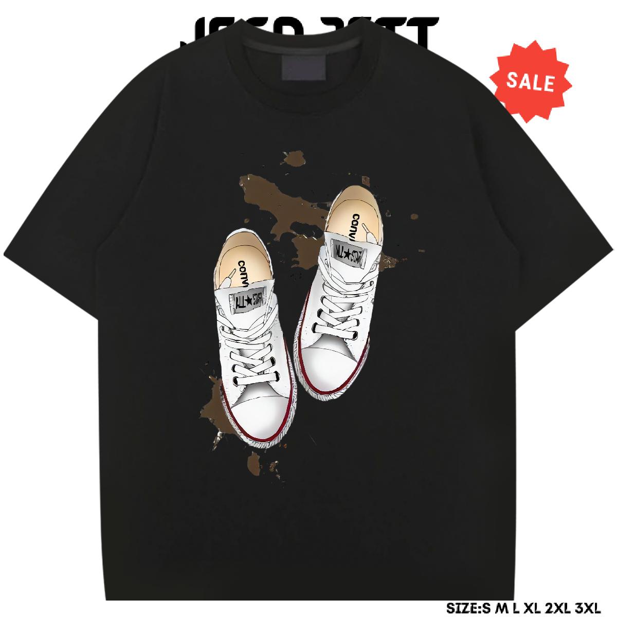 Classic Men T Shirts Custom Cartoon Men Tshirts Daily Wear Breathable Short Sleeve Loose Fit Tees