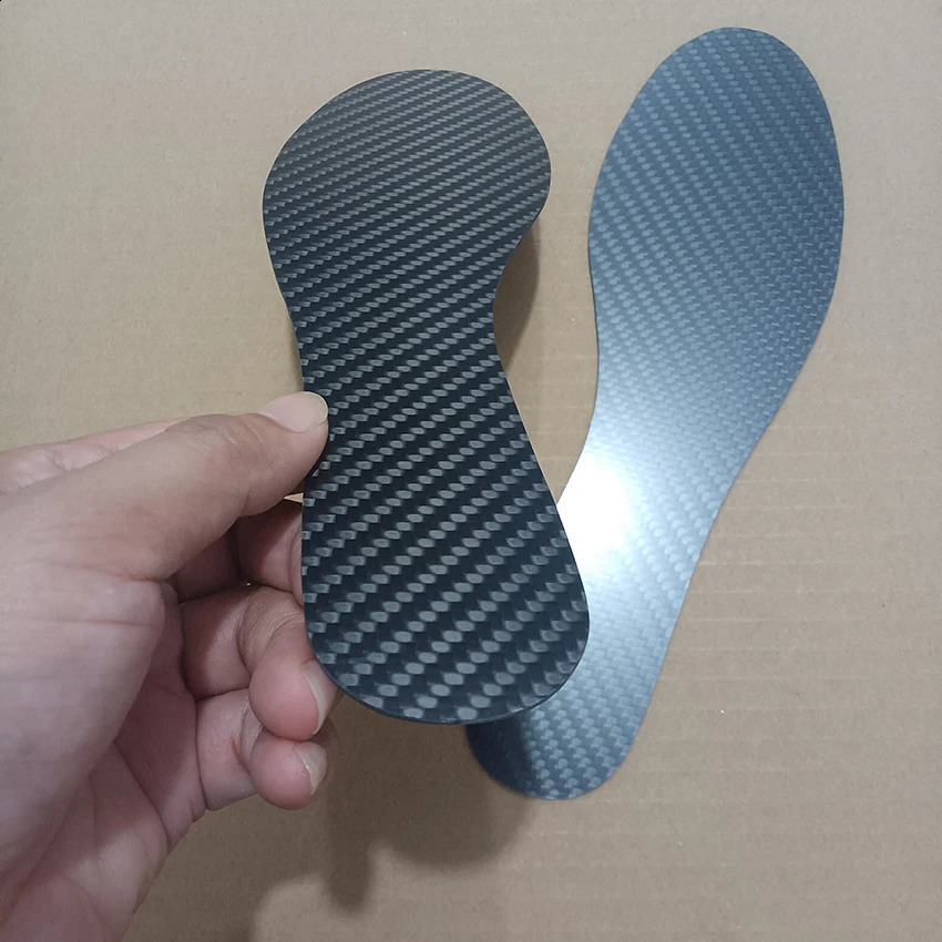 1.2mm Men Carbon Fiber Insole Women Hiking Sports Insole Male Shoe-pad Female Ortic Shoe Sneaker Insoles 250305