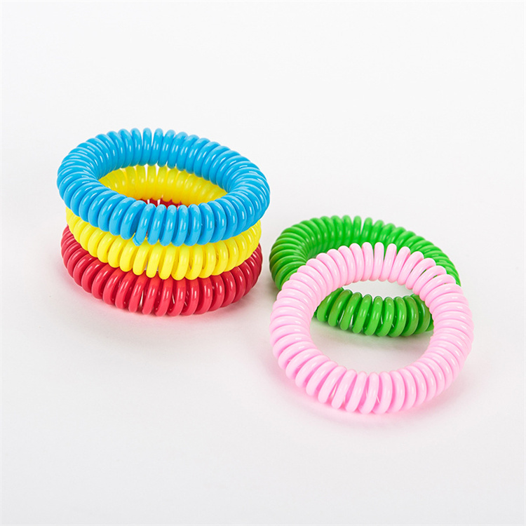 Good quality Mosquito Repellent Band Bracelets Anti Mosquito Pure Natural Adults and children Wrist band mixed colors Pest Control LT1006