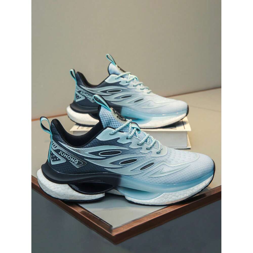 Men's Shoes, Breathable Shock Absorbing Elastic Wear-resistant Casual Sports Shoes