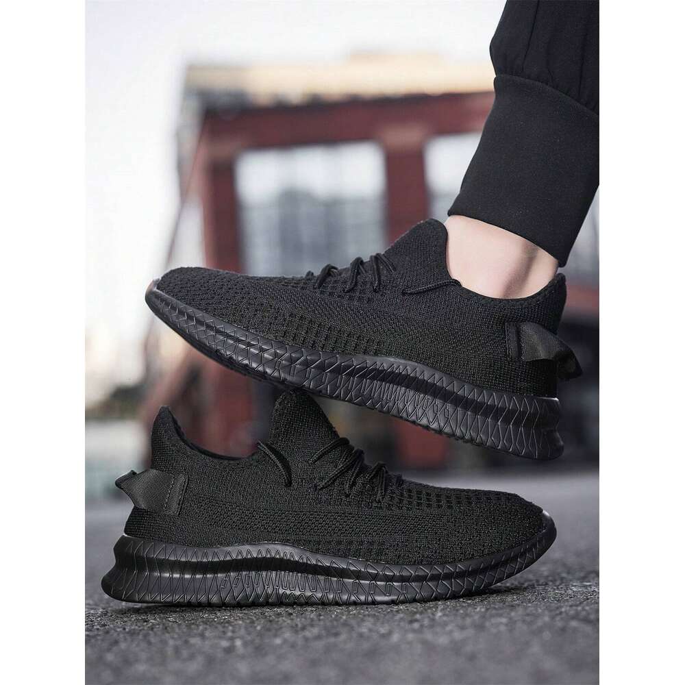 Breathable Men Lightweight Outdoor Fashionable Low Top Lace Up Running Shoes For Sports And Casual Wear Ddmysaturn