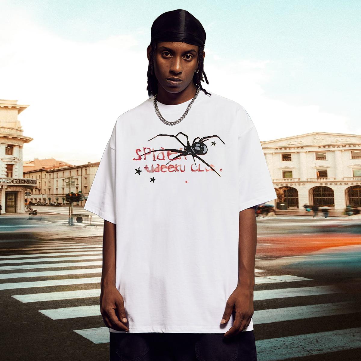 Wholesale Man T Shirts Spring Summer Crew Neck Cotton Tshirt for Man Woman Designer Anime Print Tee Shirt